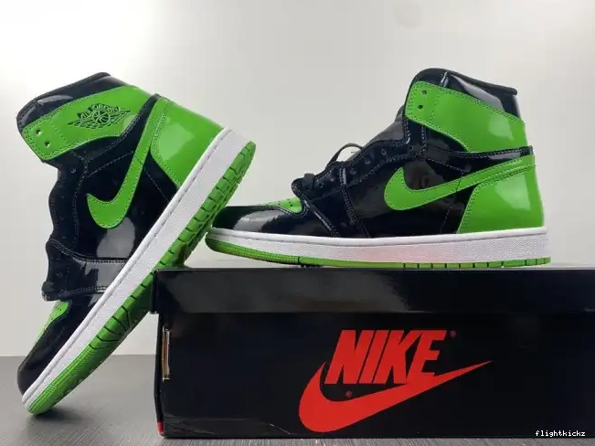 Green OG Jordan 1 High Air 555088-030 Pine 0527